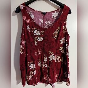 Torrid Floral Tank Top